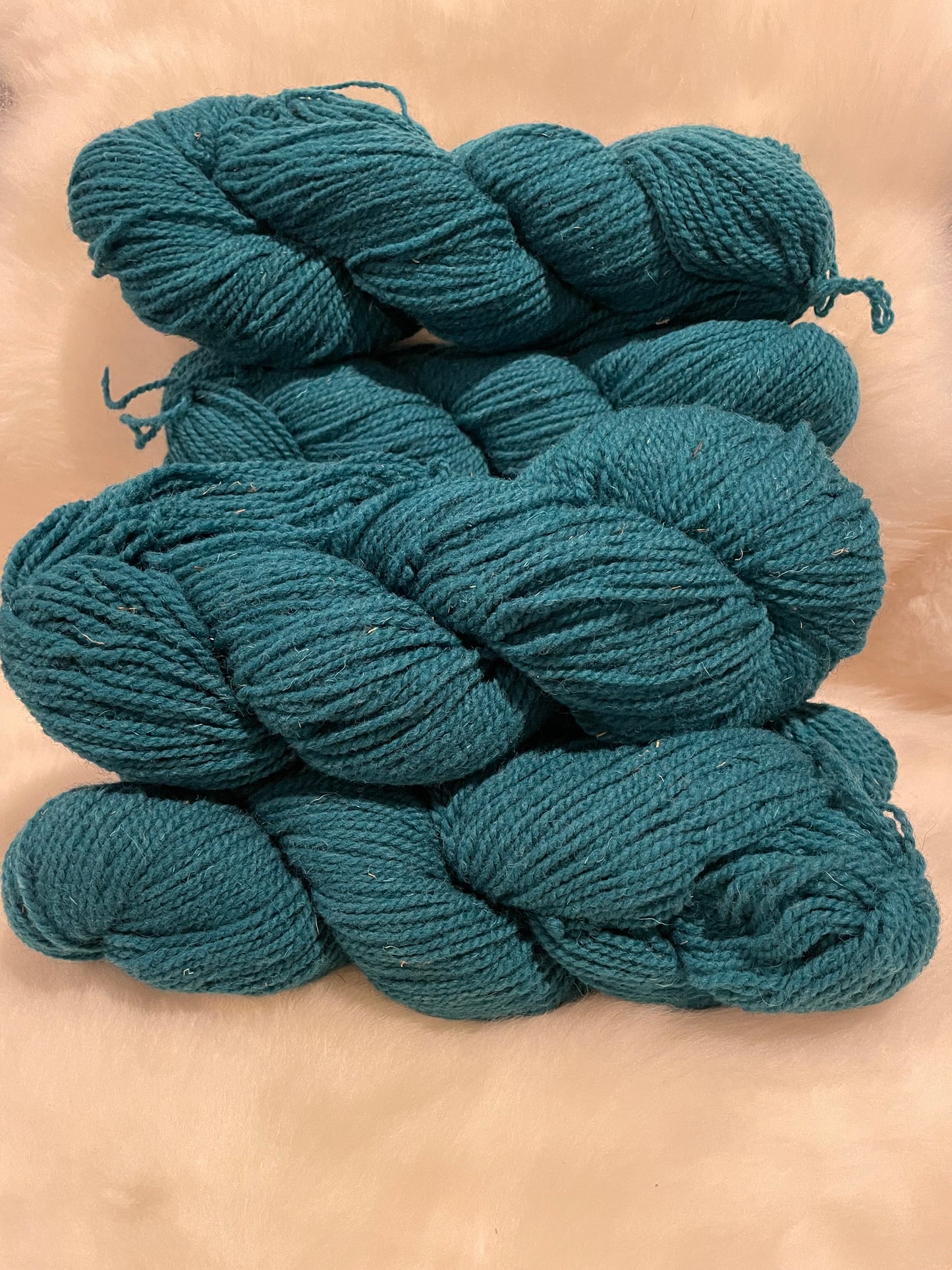 Teal 2ply Yarn
