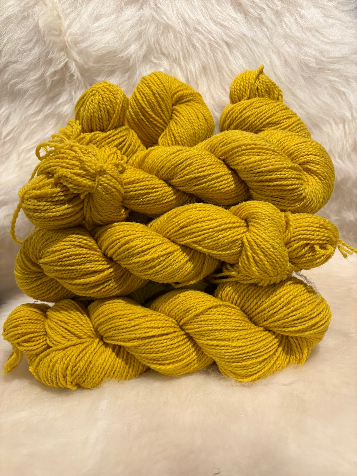 Yellow 2ply Yarn