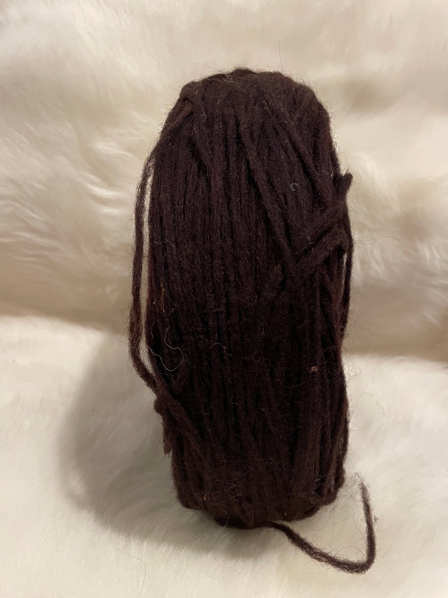 Chocolate Disc Roving