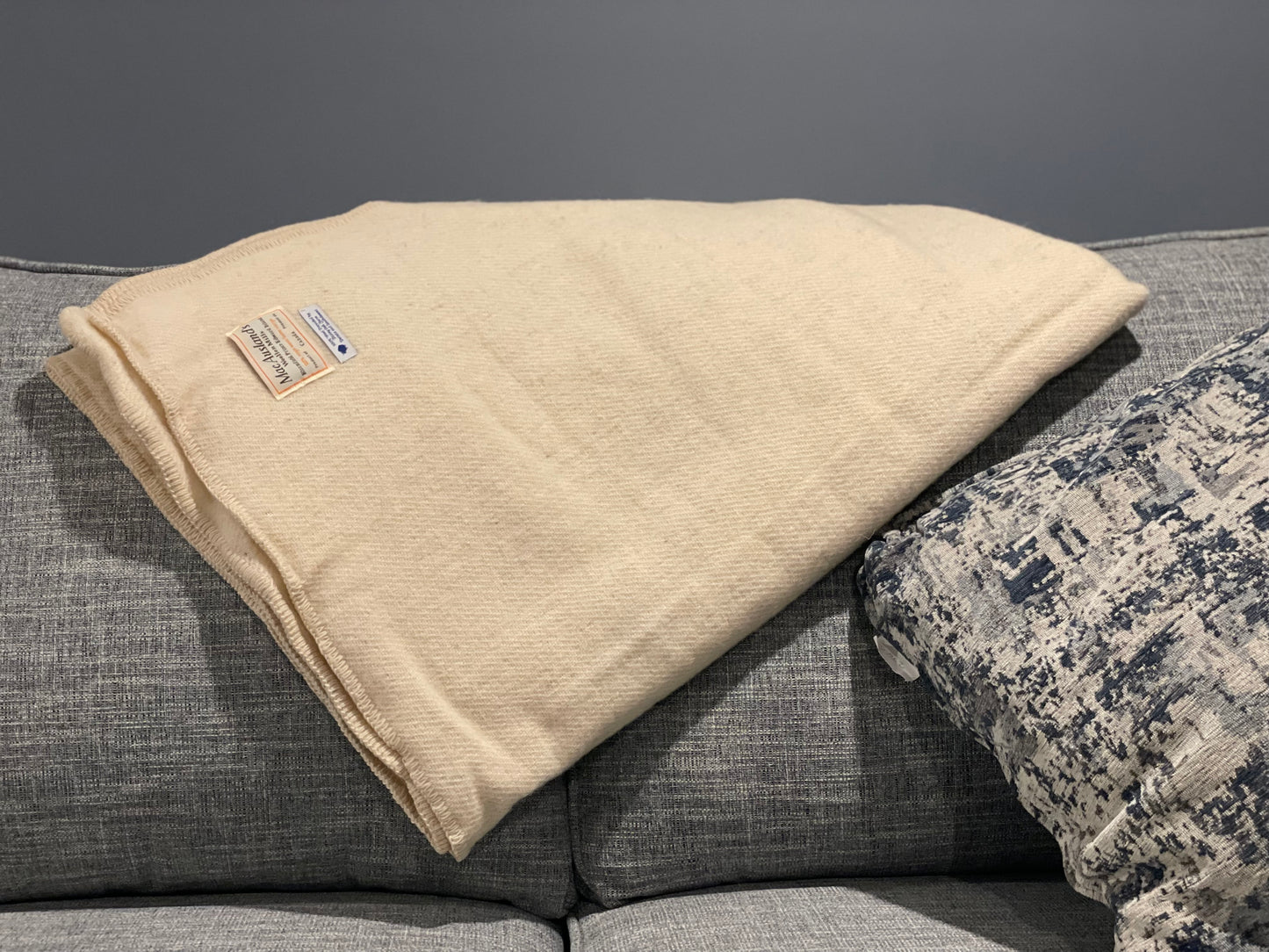 Natural Wool Blanket