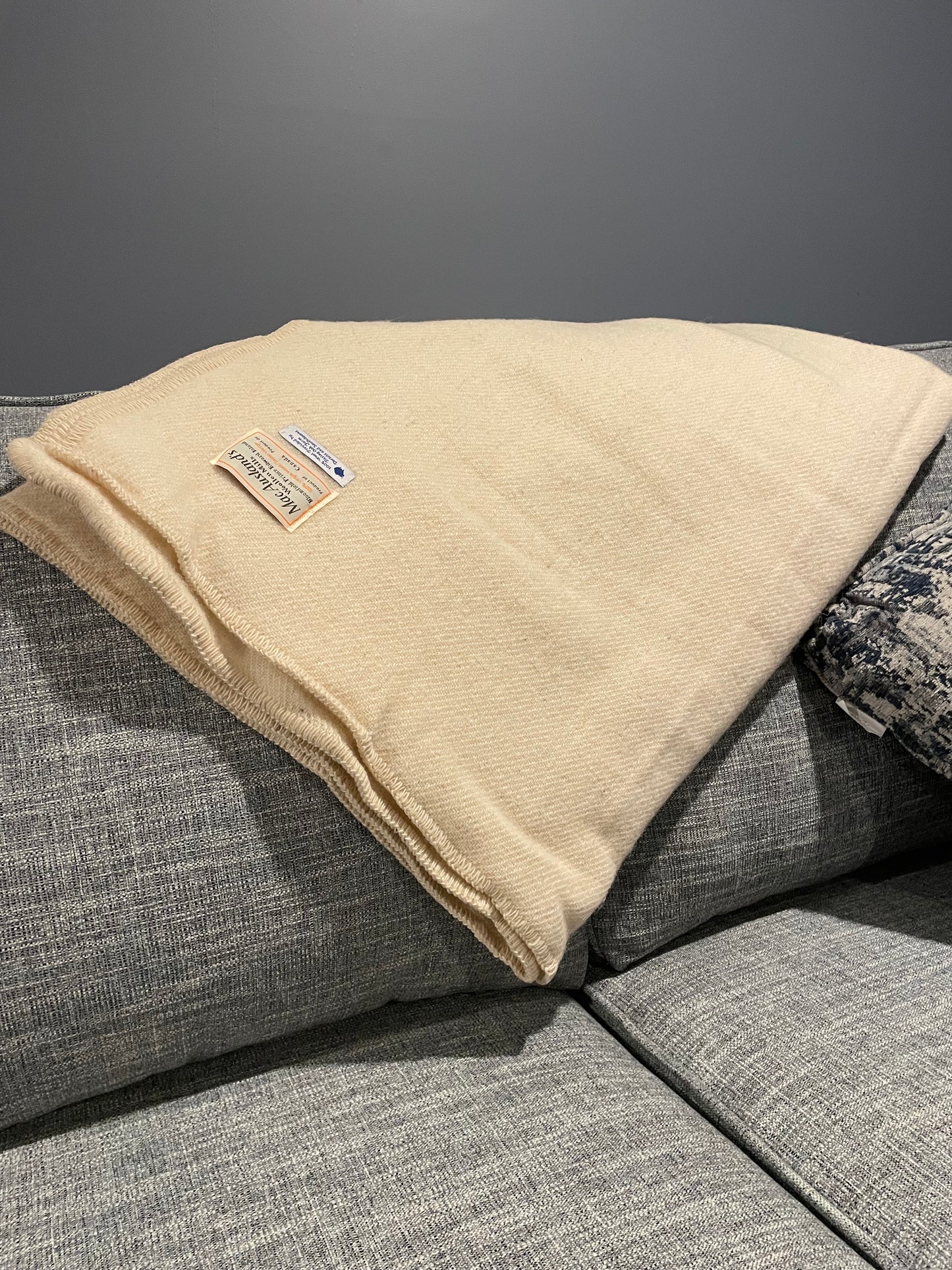 Natural Wool Blanket