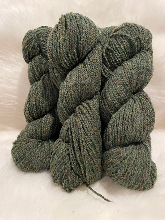 Green Heather 2 ply Yarn