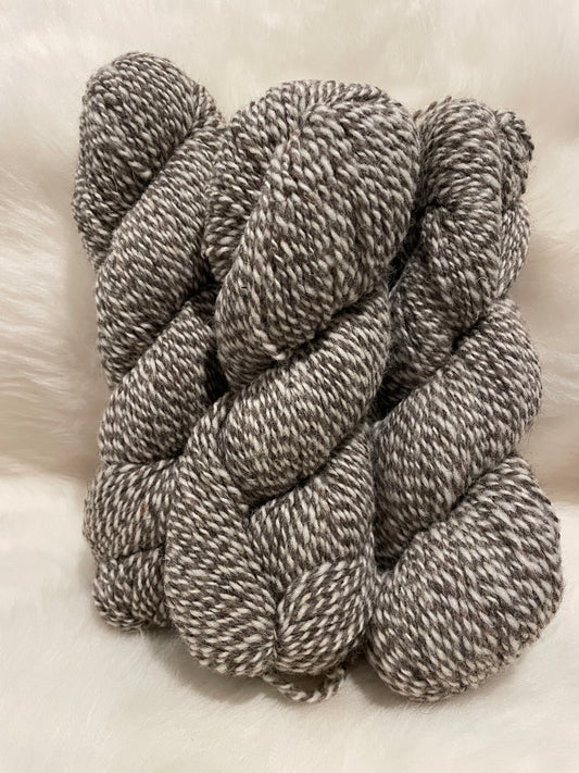 Grey and White Twist 2ply
